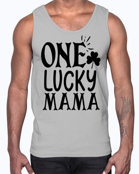 one lucky mama Style 34#- autism- Cotton Tank