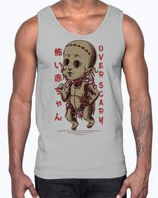 over scary 975#- art pop art- Cotton Tank
