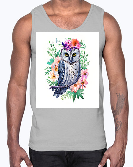 owl 16#- owl- Cotton Tank