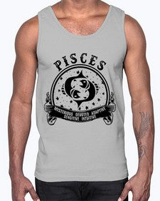pisces 47#- pisces- Cotton Tank