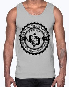 pisces 49#- pisces- Cotton Tank