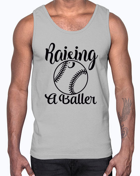 raising a baller 2277#- softball- Cotton Tank