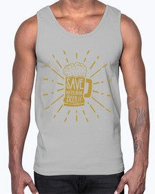 save water drink beer 1517#- beer- Cotton Tank