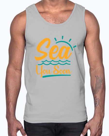 sea you soon Style 76#- summer- Cotton Tank