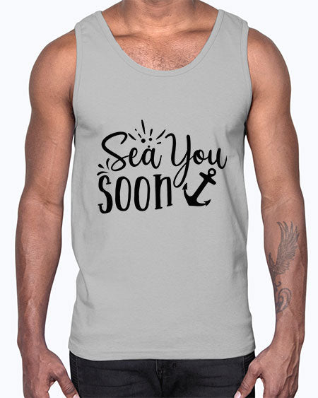 sea you soon Style 77#- summer- Cotton Tank