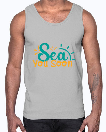 sea you soon Style 78#- summer- Cotton Tank