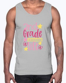 second grade life 825#- second grade- Cotton Tank