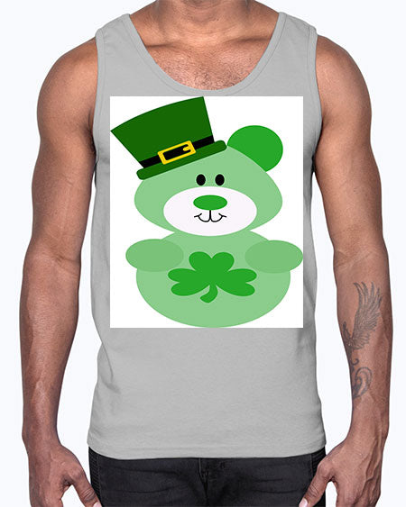 shamrockbear 249#- bears - animals- Cotton Tank