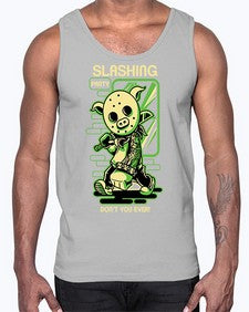 slashing party sutnk 1074#- art pop art- Cotton Tank