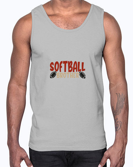 softball brother 2276#- softball- Cotton Tank