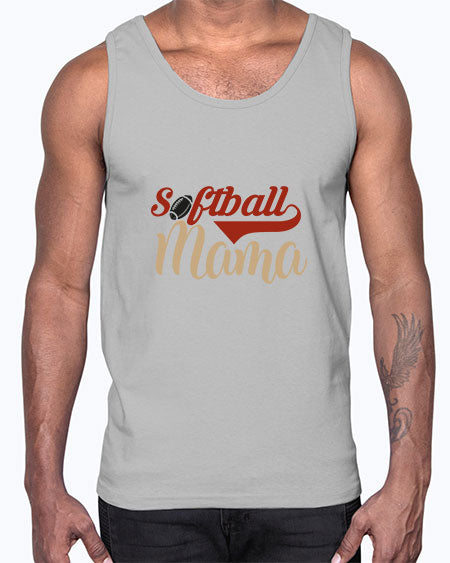 softball mama 2275#- softball- Cotton Tank