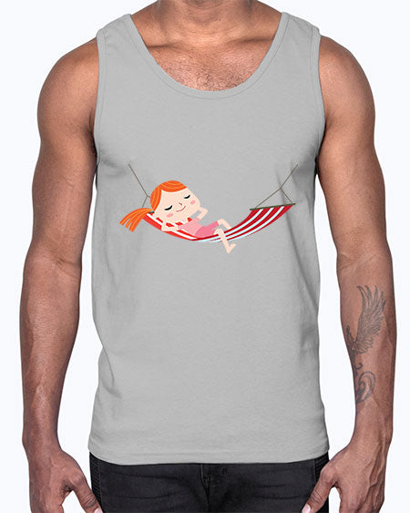 summer characters 63#- summer- Cotton Tank