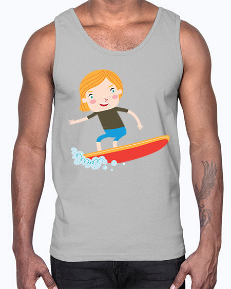 summer characters 70#- summer- Cotton Tank