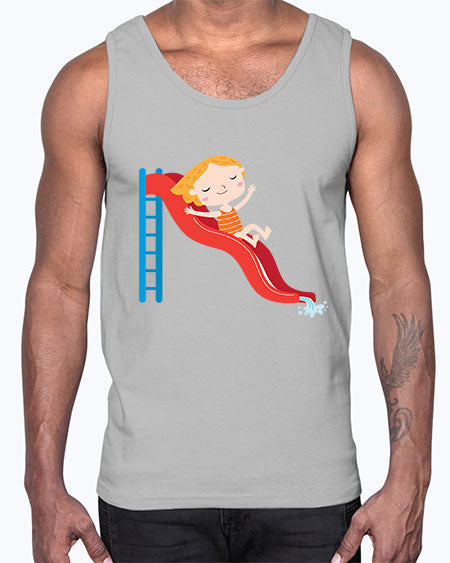 summer characters 74#- summer- Cotton Tank