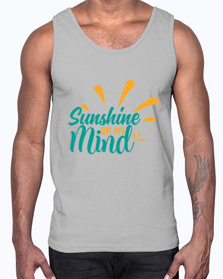 sunshine on my mind Style 74#- summer- Cotton Tank