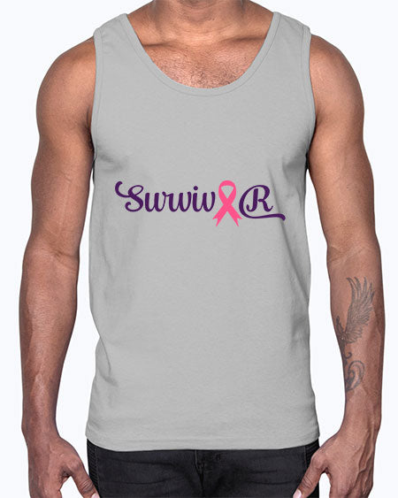 survivor 251#- breast cancer- Cotton Tank