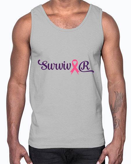 survivor Style 3#- breast cancer- Cotton Tank