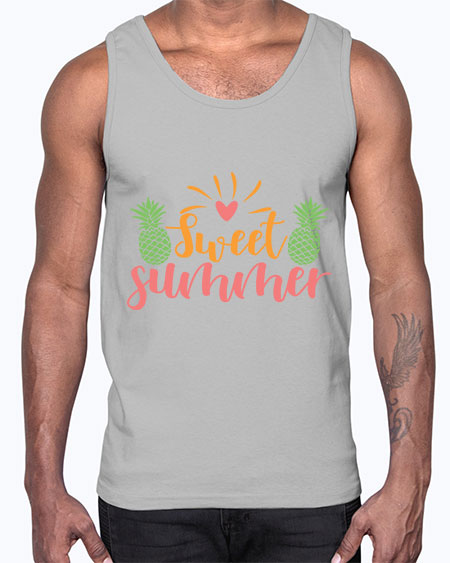 sweet summer 6#- summer- Cotton Tank
