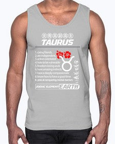 taurus 518#- taurus- Cotton Tank