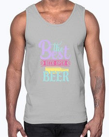 the best beer open beer 414#- beer- Cotton Tank