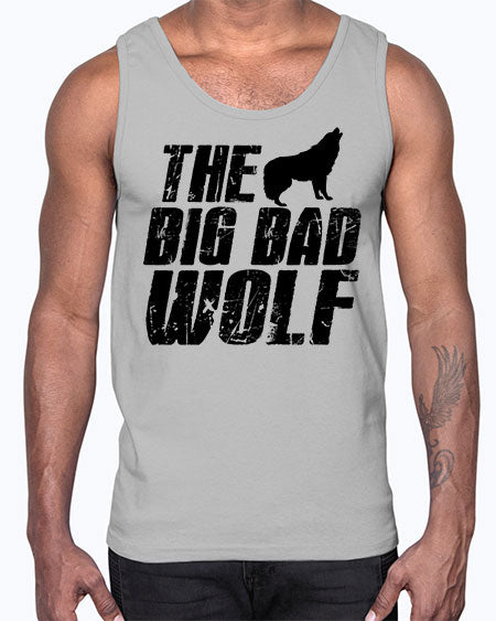 the big bad wolf- wolf- Cotton Tank
