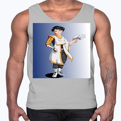 the book master 58#- anime- Cotton Tank