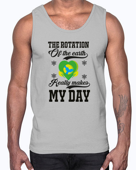 the rotation of the earth really makes my day 13#- nature- Cotton Tank