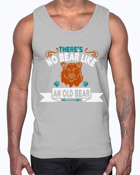 there’s no bear like an old bear 273#- bears - animals- Cotton Tank