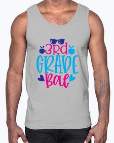 third grade bae 949#- third grade- Cotton Tank