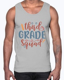 third grade squad 974#- third grade- Cotton Tank