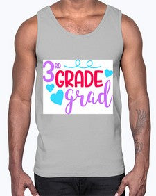 thirdgradegrad 982#- third grade- Cotton Tank