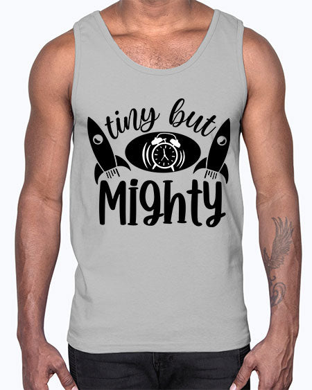 tiny but mighty 464#- baby- Cotton Tank