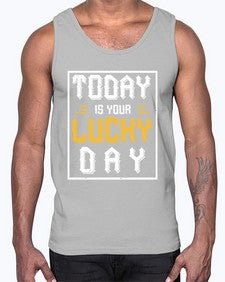 today is your lucky day 1661#- beer- Cotton Tank