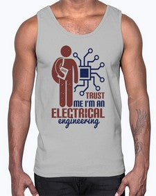 trust me Im an electrical engineering Style 454#- engineer- Cotton Tank