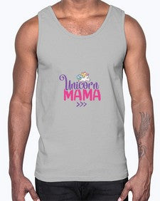 unicorn mama 472#- unicorn- Cotton Tank