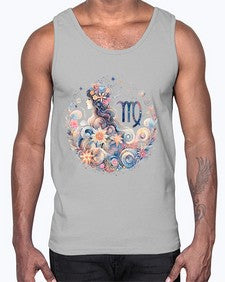 virgo 553#- virgo- Cotton Tank
