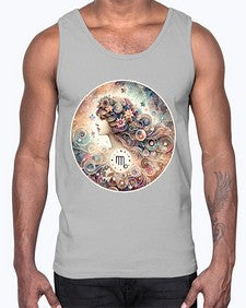 virgo 556#- virgo- Cotton Tank