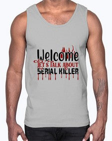 welcome lets talk about serial killer 1243#- true crime- Cotton Tank
