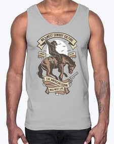 wild west cowboy culture 1249#- western- Cotton Tank