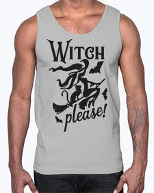 witch please 13#- witch- Cotton Tank