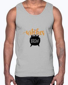 witches brew 6#- witch- Cotton Tank