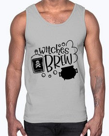 witches brew 8#- witch- Cotton Tank