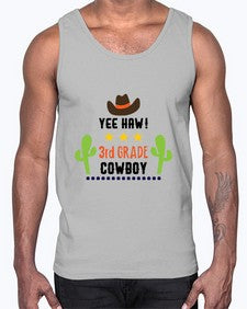 yee haa cowboy rd grade 1258#- western- Cotton Tank