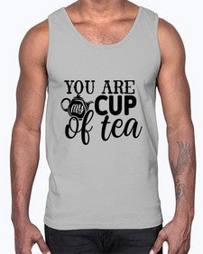 you are my cup of tea 1801#- tea- Cotton Tank