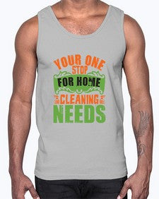 your one stop for home cleaning needs Style 493#- cleaner- Cotton Tank