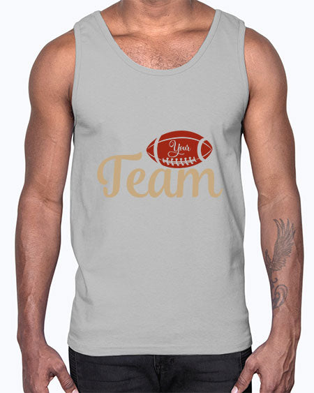your team 2271#- softball- Cotton Tank