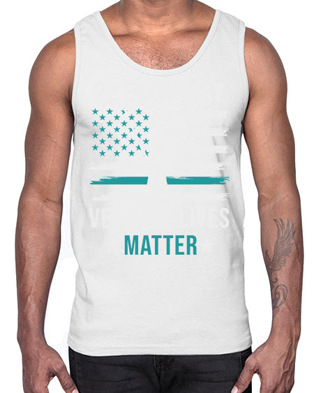 22 Every Day Veteran Lives 29#- PTSD- Cotton Tank