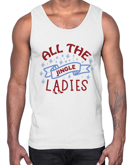 All The Jingle Ladies 5#-  fashion- Cotton Tank