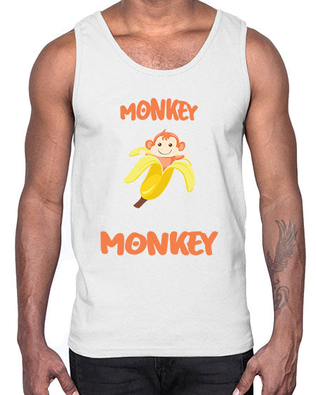Alwaysbe a Monkey Banana 1#- monkey- Cotton Tank