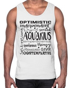 Aquarius 563#- aquarius- Cotton Tank